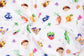 Fruit & Veggie Muslin Swaddle