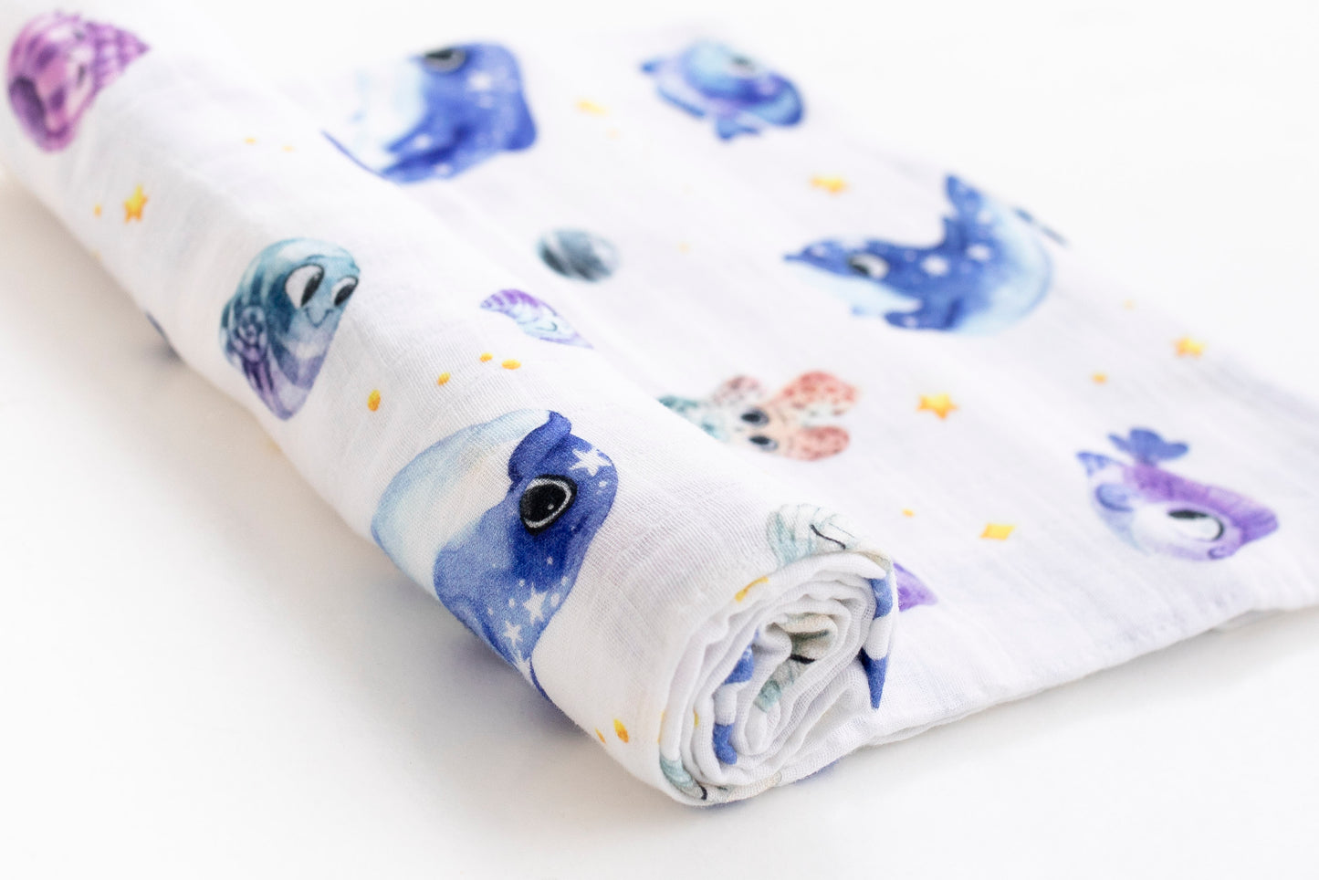 Sealife Muslin Swaddle