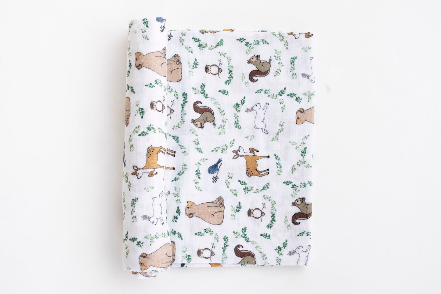 Woodland Muslin Swaddle